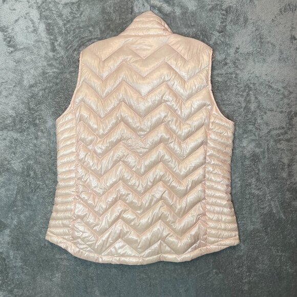 Calvin Klein Women Activewear Full Zip Down Puffer Vest Packable Lightweight 2XL - Picture 2 of 13